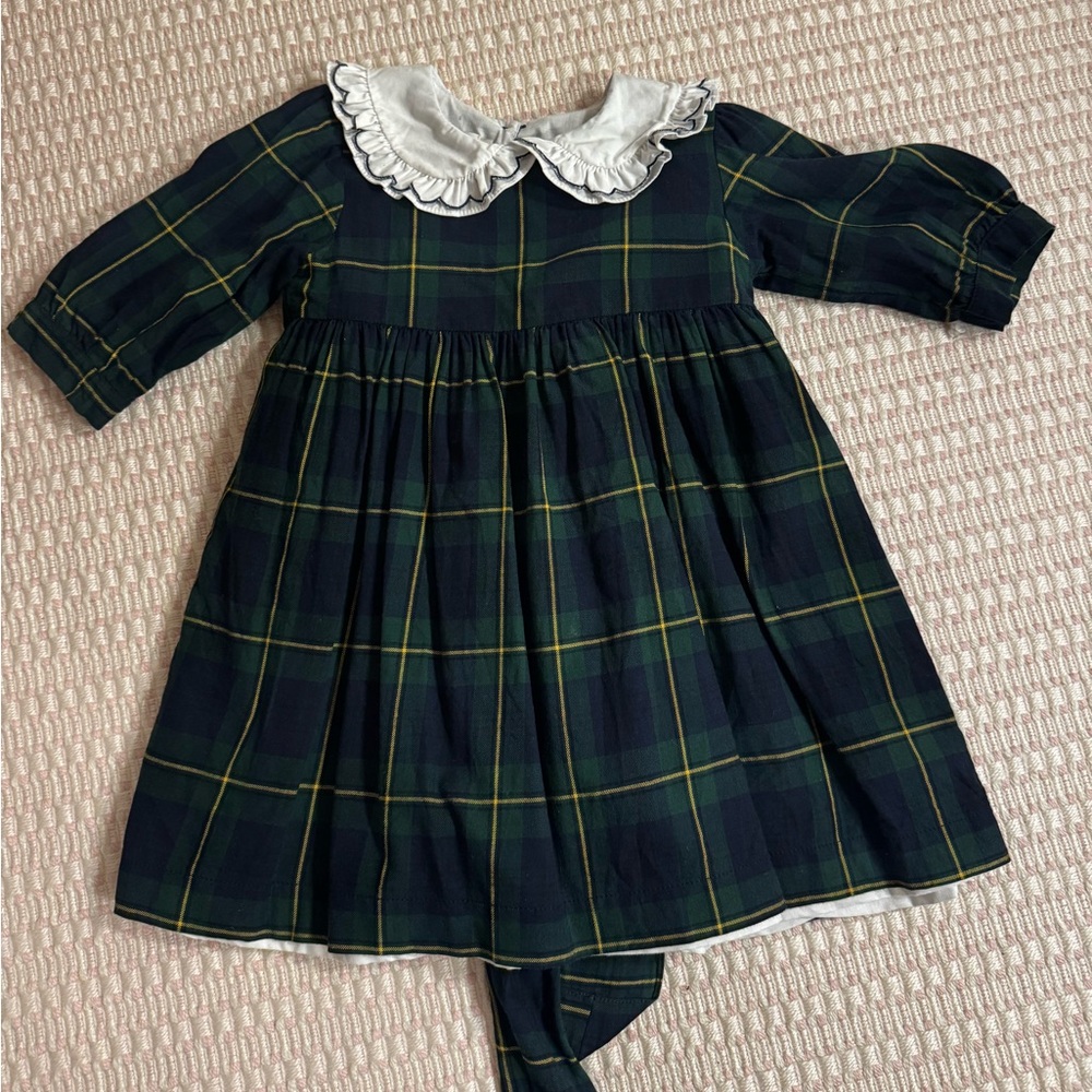 Sal & Pimenta tartan dress, Size 4T. Excellent condition